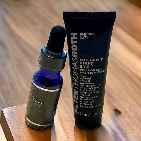 PETER THOMAS ROTH Retinol Fusion PM & Instant Firm X Eye Tightener